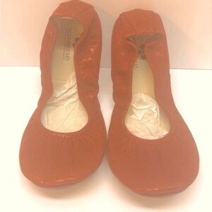 The Storehouse Women's Shiny Red Ballet Flats